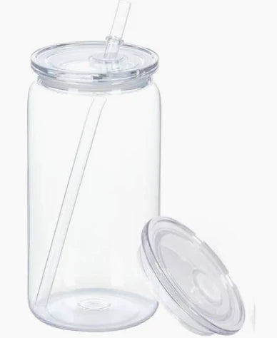 16oz Can Acyrlic Snow Globe Tumbler