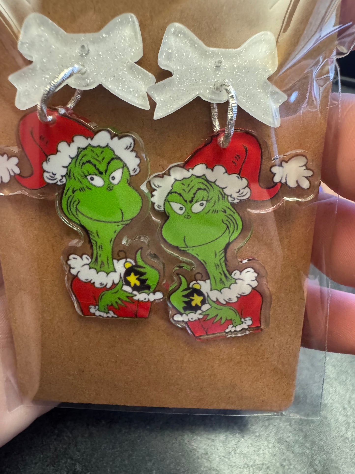 Grinchy Earrings