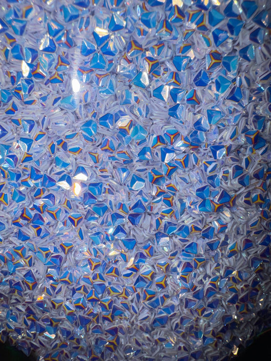Pearly Pebble - 3d Shaped glitter