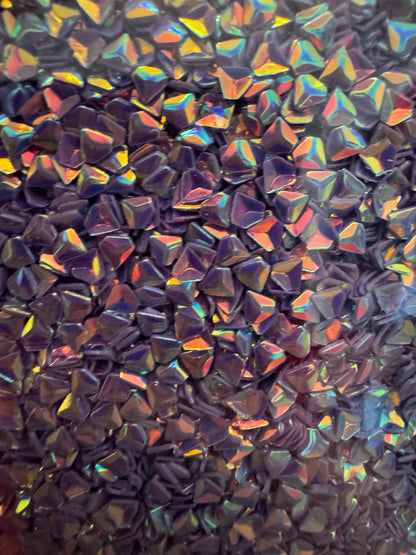 Amee Pebble - 3d shaped glitter