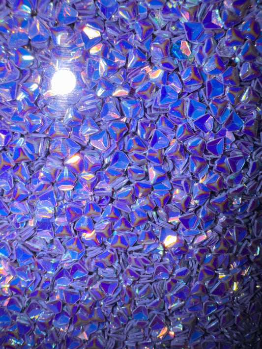 Amee Pebble - 3d shaped glitter