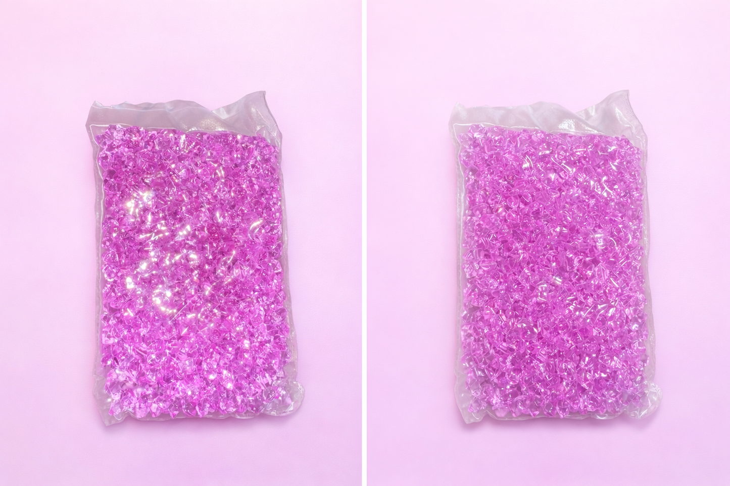 Soft Purple Faux Ice