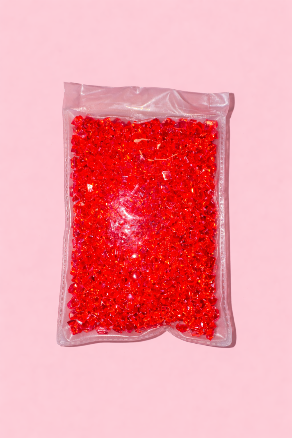 Red Faux Ice
