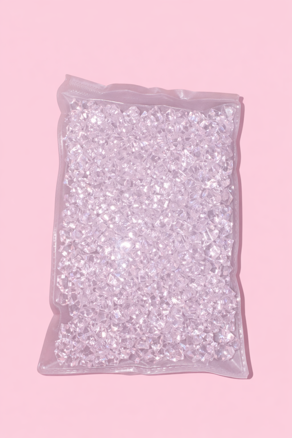 Clear Faux Ice