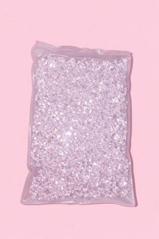 Clear Faux Ice