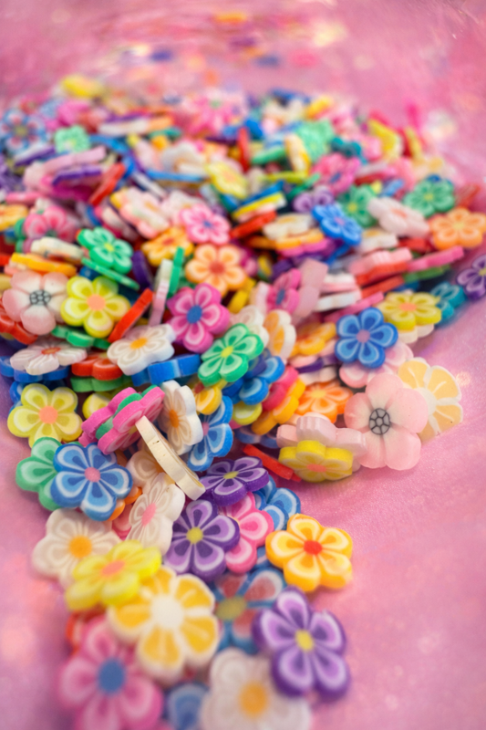 Flowers - polymer clay