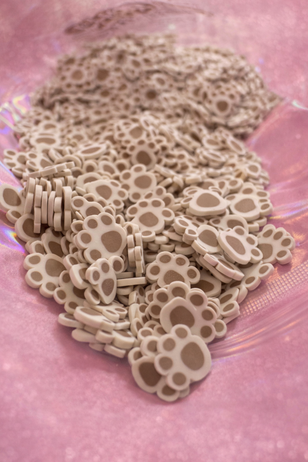 Paw Print - polymer clay