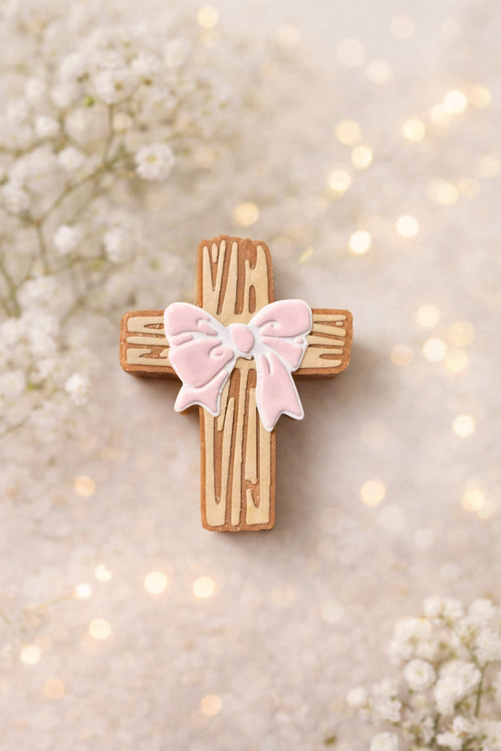Cross Straw Topper