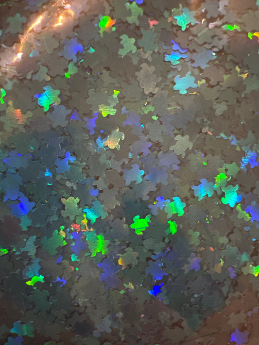 Turtle - shaped glitter