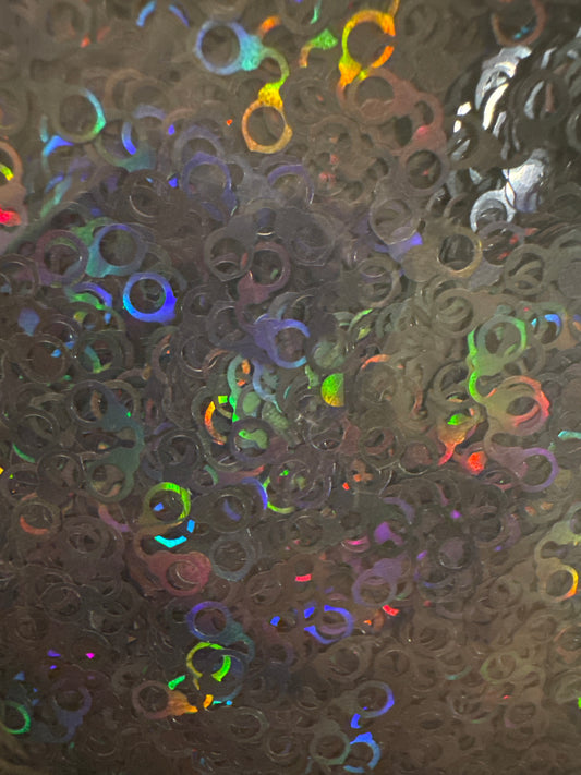 Handcuff - shaped glitter